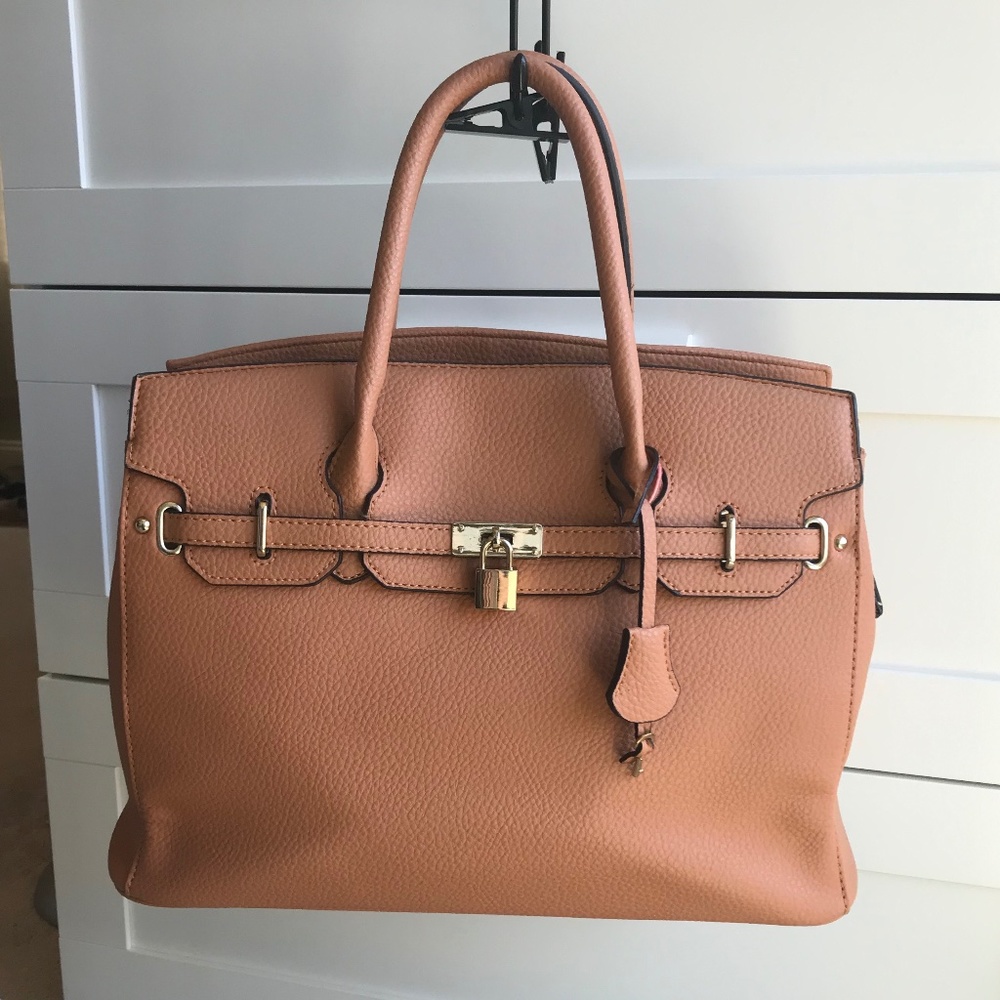 JustFab Large Tan Tote